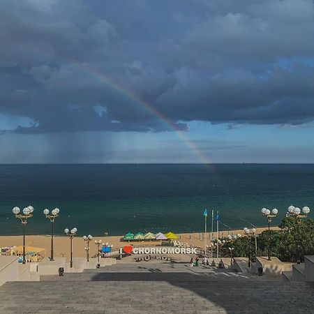 2-Х Комнатная Квартира, Первая Линия От Моря Διαμέρισμα Τσορνομόρσκ Εξωτερικό φωτογραφία
